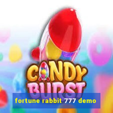 fortune rabbit 777 demo